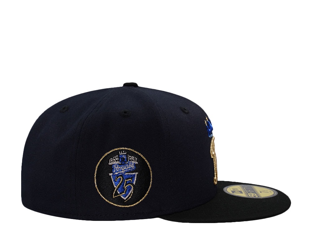 New Era Kansas City Royals 25th Anniversary Navy Two Tone Edition 59Fifty Fitted Gorra