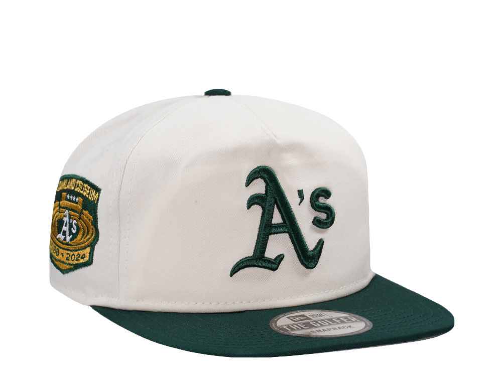 New Era Oakland Athletics Coliseum Chrome Two Tone Edition Golfer Snapback Gorra