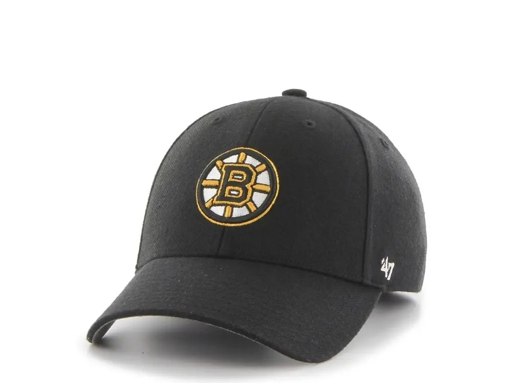 47brand Boston Bruins Classic Curved Strapback Gorra