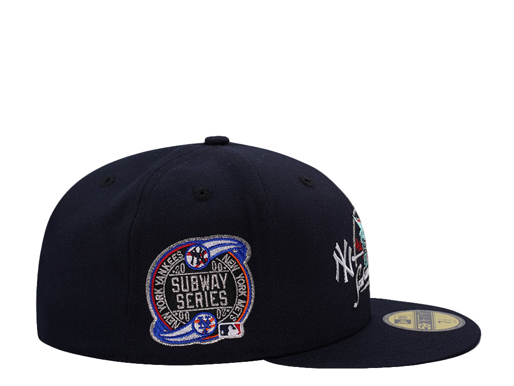 New Era New York Yankees Subway Series 2000 Navy Prime Edition 59Fifty Fitted Gorra