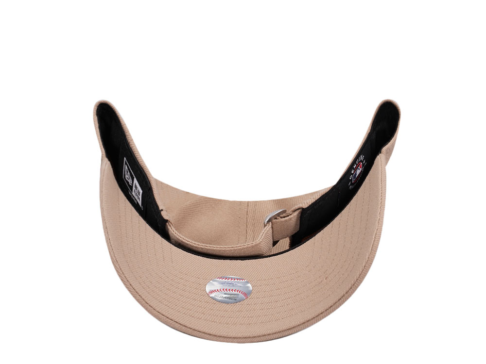 New Era New York Mets Camel Pink Womens 9Twenty Strapback Gorra