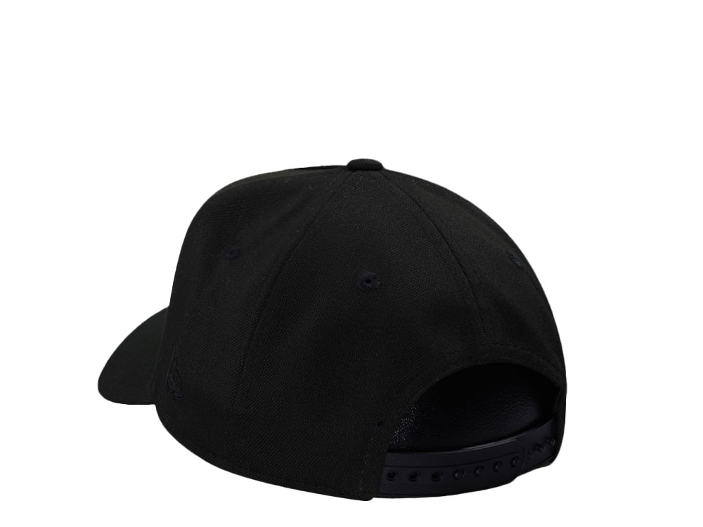 New Era Anaheim Angels World Series 2002 Black Out Red Edition 9Forty A Frame Snapback Gorra