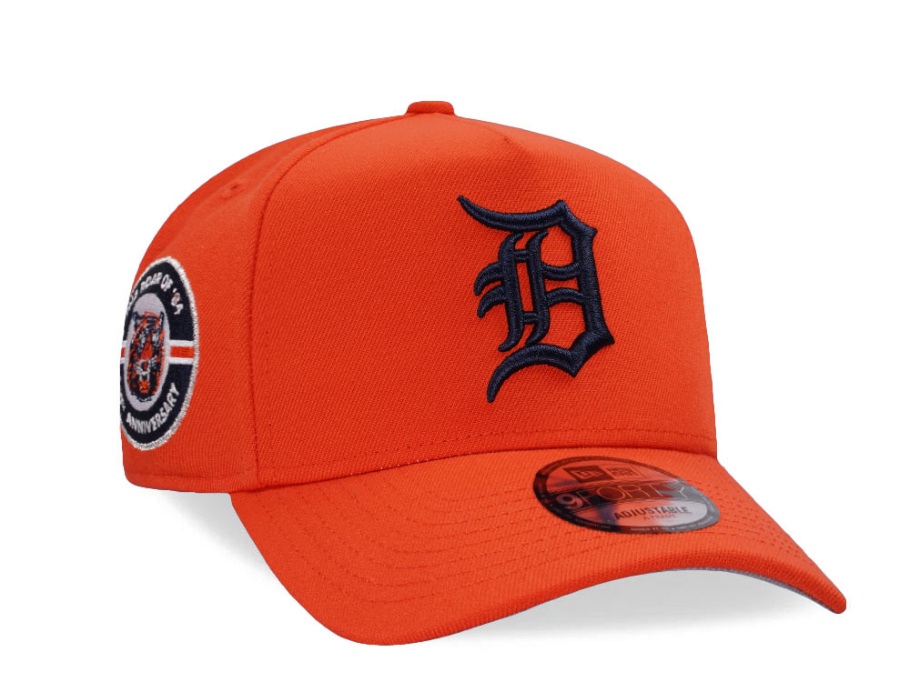 New Era Detroit Tigers The Roar Anniversary Orange Prime Edition 9Forty A Frame Snapback Gorra