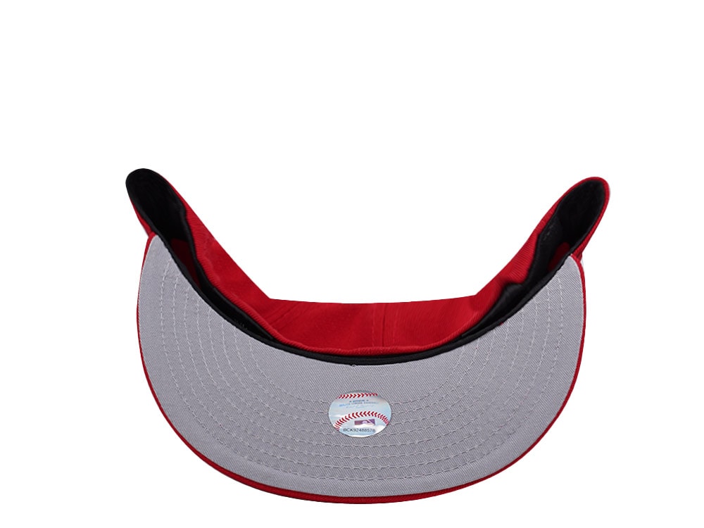 New Era Los Angeles Dodgers Upside Down Scarlet Prime Edition 59Fifty Fitted Gorra