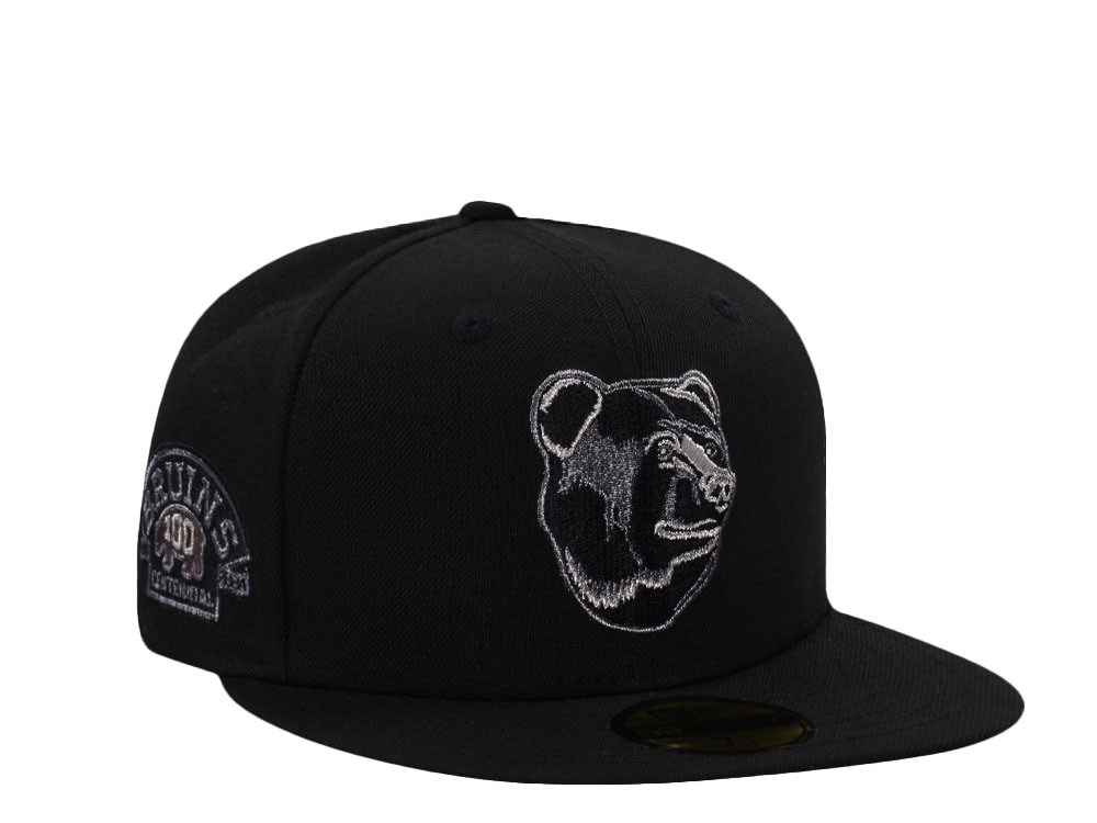 New Era Boston Bruins 100th Anniversary Metallic Black Prime Edition 59Fifty Fitted Gorra