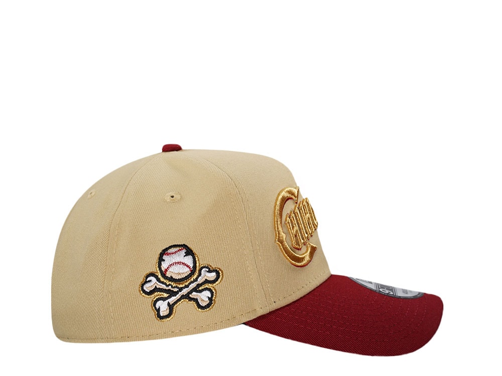 New Era El Paso Chihuahuas Vegas Gold Two Tone Edition 9Forty A Frame Snapback Gorra