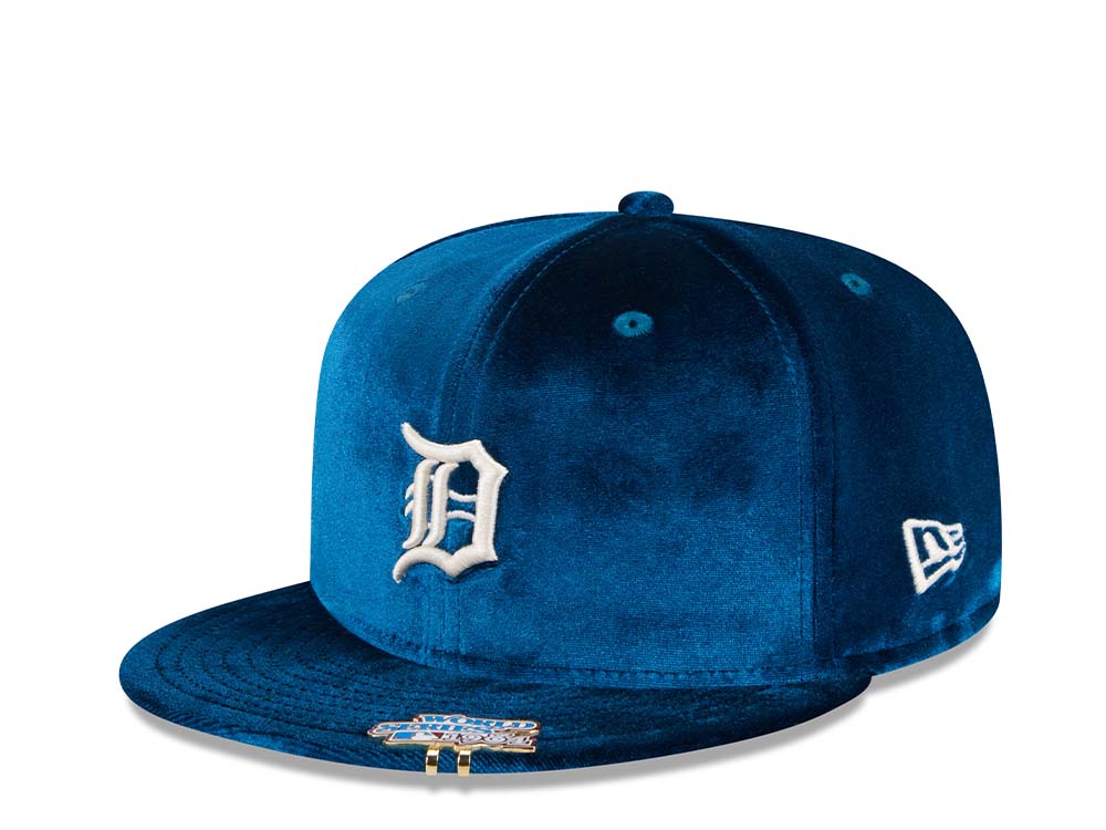 New Era Detroit Tigers World Series 1984 Velvet 59Fifty Fitted Gorra