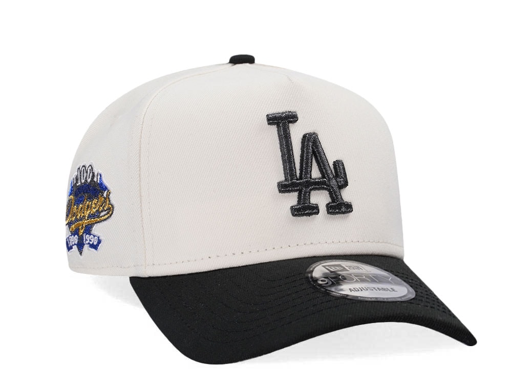 New Era Los Angeles Dodgers 100 Anniversary Chrome Two Tone Edition 9Forty A Frame Snapback Gorra