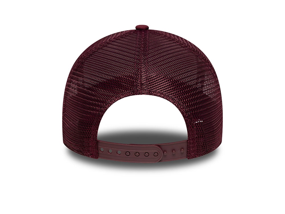 New Era Los Angeles Dodgers League Essential Maroon Edition 9Forty A Frame Trucker Snapback Gorra