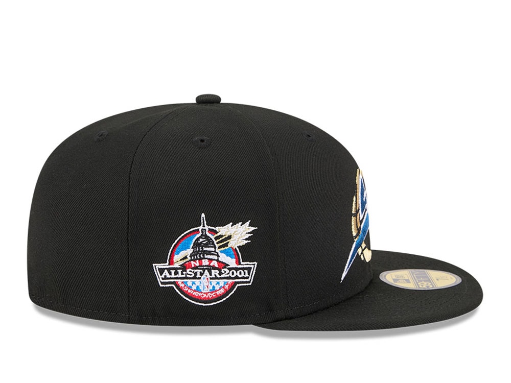 New Era Washington Wizards HWC All Star Game 2001 Black 59Fifty Fitted Gorra