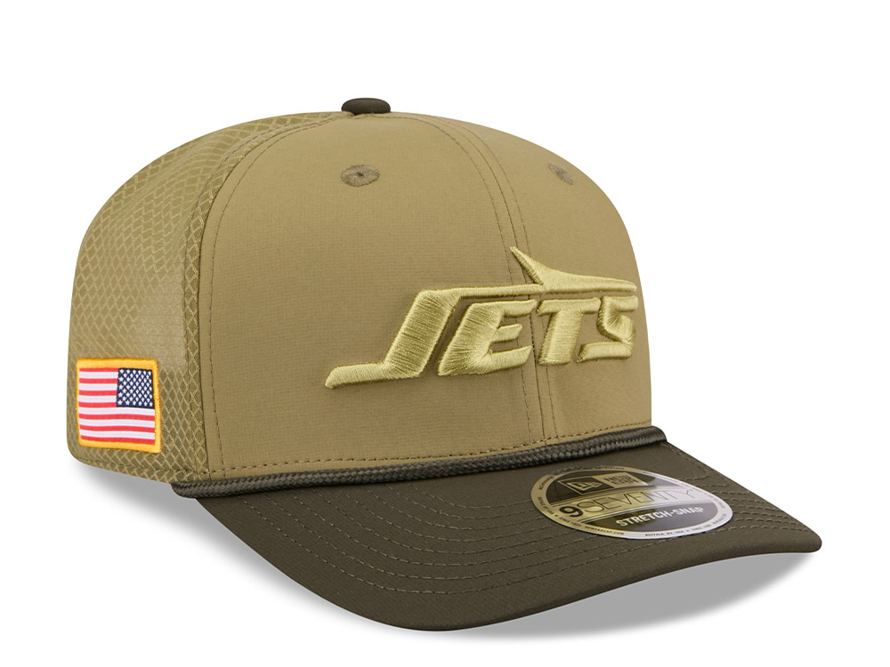 New Era New York Jets Salute To Service 2025 9Seventy Snapback Gorra