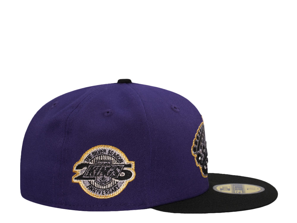 New Era Los Angeles Kings 25th Anniversary Purple Metallic Two Tone Edition 59Fifty Fitted Gorra