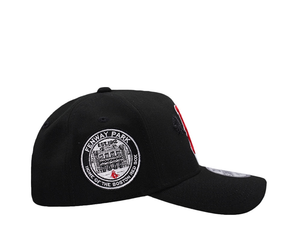 New Era Boston Red Sox Fenway Park Black Prime Edition 9Forty A Frame Snapback Gorra