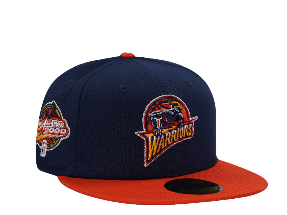 New Era Golden State Warriors All Star Game 2000 Ocean Blue Two Tone Edition 59Fifty Fitted Gorra