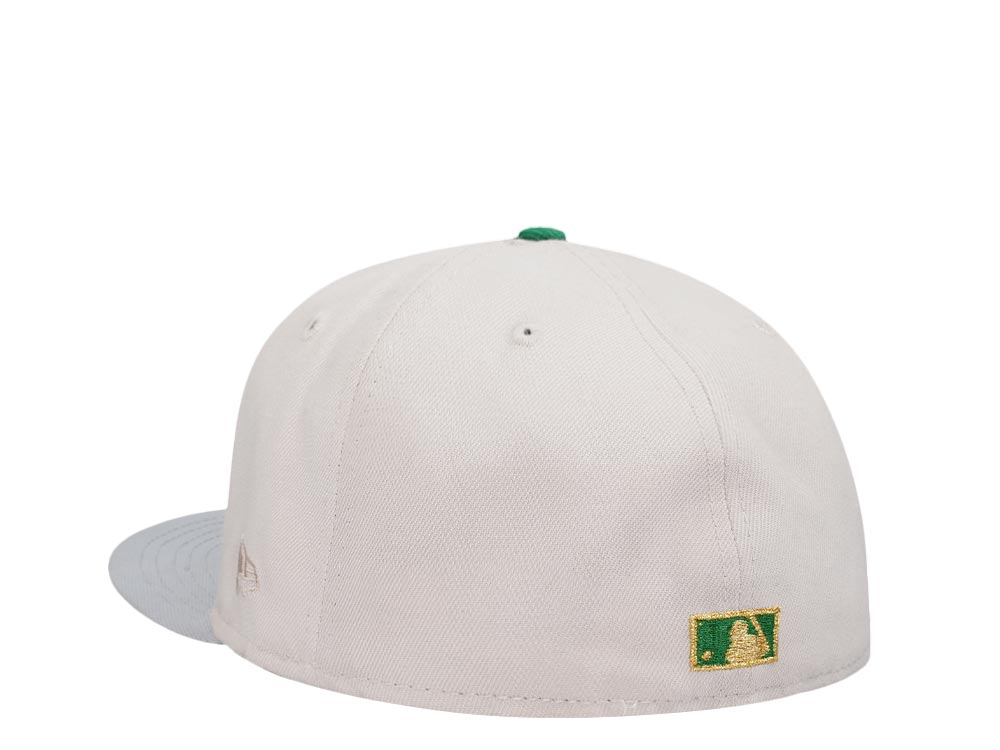 New Era Oakland Athletics 30th Anniversary Sneaky Gold Two Tone Edition 59Fifty Fitted Gorra