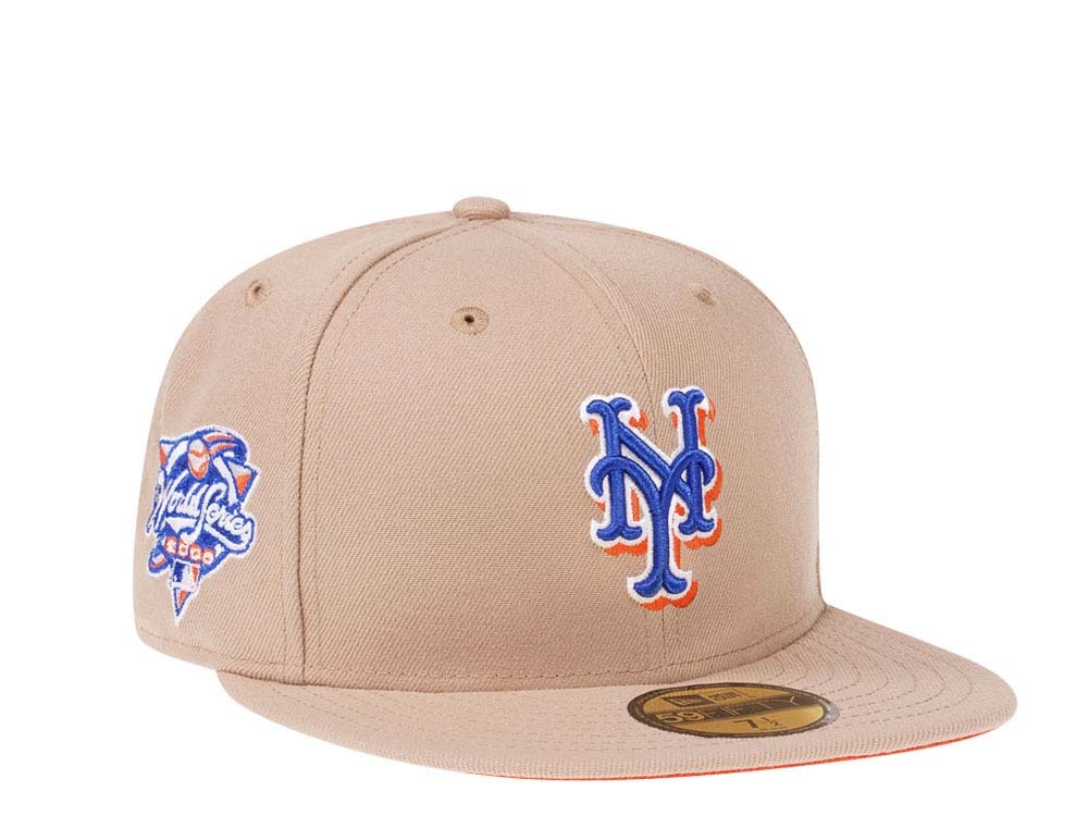 New Era New York Mets World Series 2000 Camel Prime Edition 59Fifty Fitted Gorra