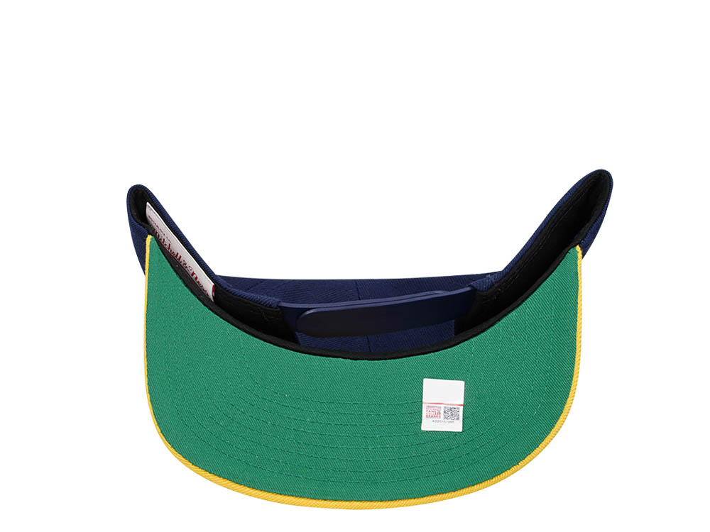 Mitchell & Ness University of Michigan Team Two Tone 2.0 Snapback Gorra