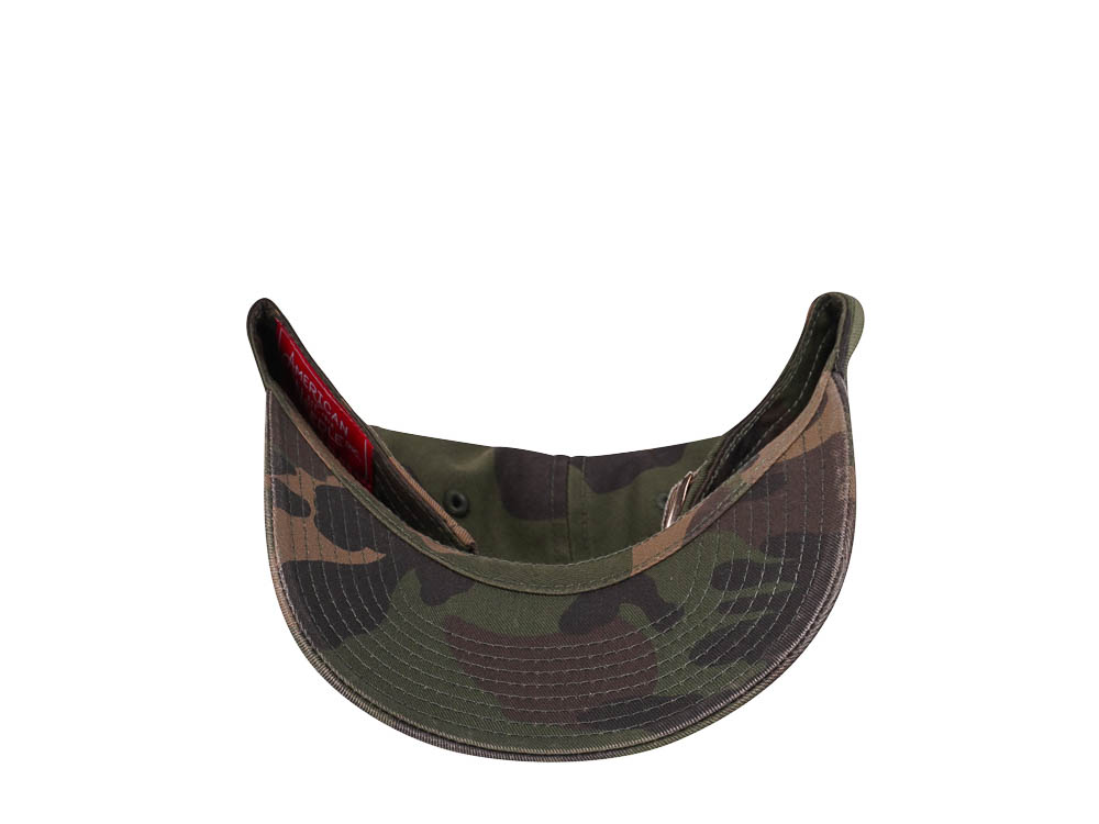 American Needle California Republic Camouflage Vintage Casual Strapback Gorra