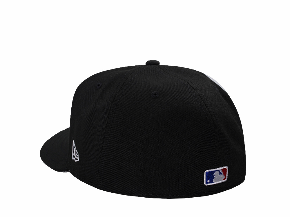 New Era Chicago White Sox Black Prime Edition 59Fifty Pre Curved Fitted Gorra
