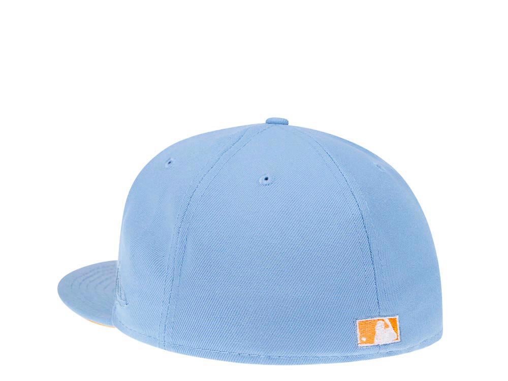 New Era Baltimore Orioles 25th Anniversary Cool Mango Edition 59Fifty Fitted Gorra