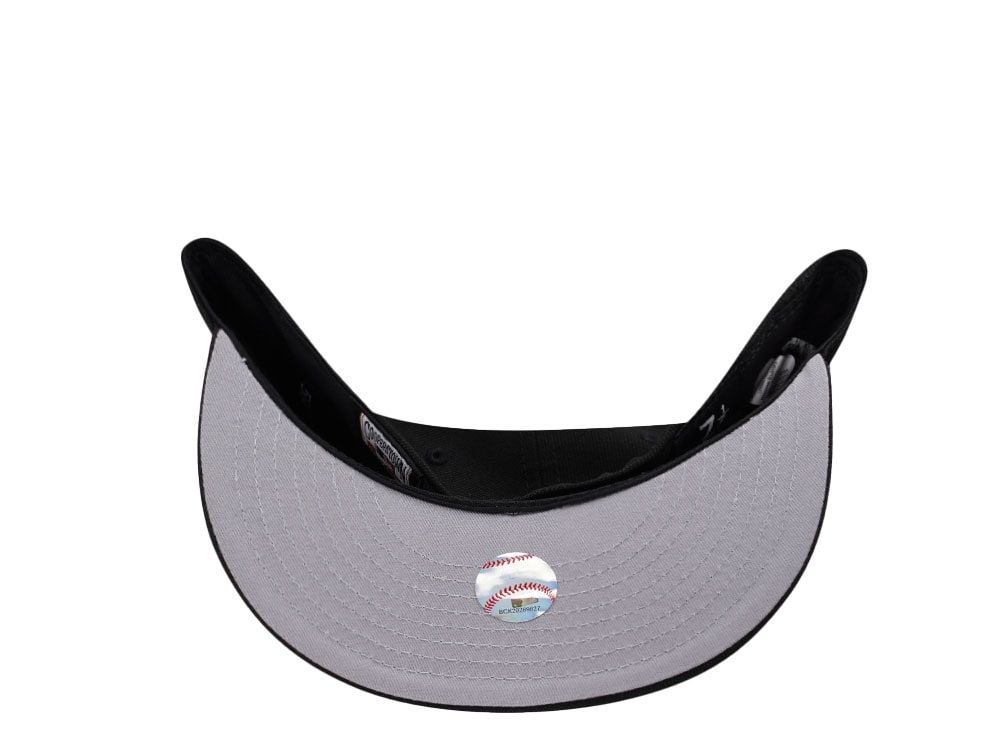 New Era Washington Nationals Battle of the Beltway Black and White Prime Edition 59Fifty Fitted Gorra