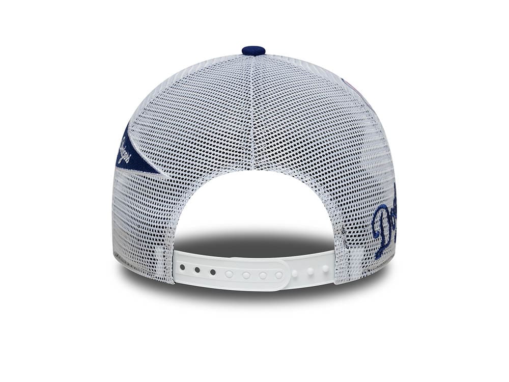 New Era Los Angeles Dodgers Multi Patch 9Forty A Frame Trucker Snapback Gorra
