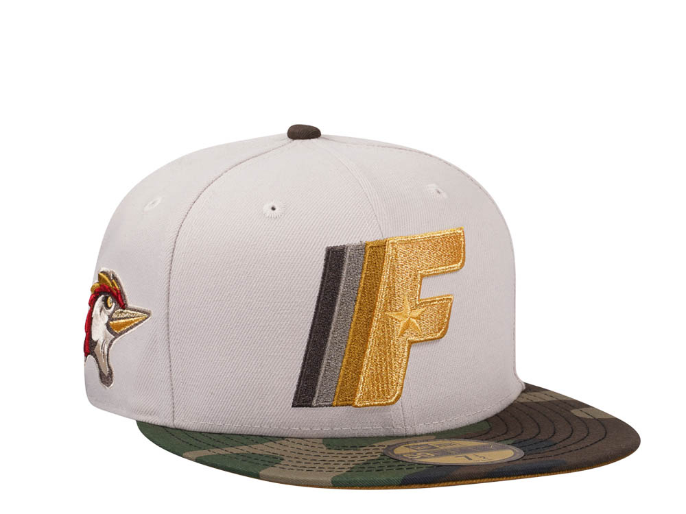 New Era Fayetteville Woodpeckers Outdoor Two Tone Edition 59Fifty Fitted Gorra