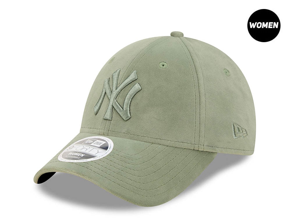 New Era New York Yankees Velvet Jade Womens 9Forty Strapback Gorra