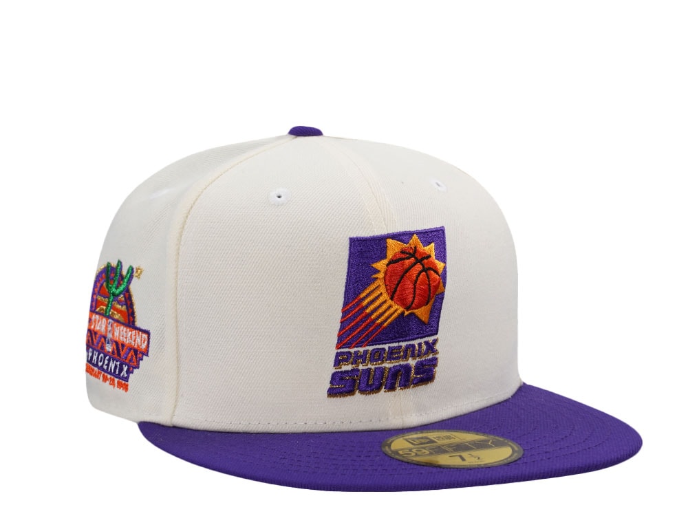 New Era Phoenix Suns All Star Game 1995 Chrome Edition 59Fifty Fitted Gorra