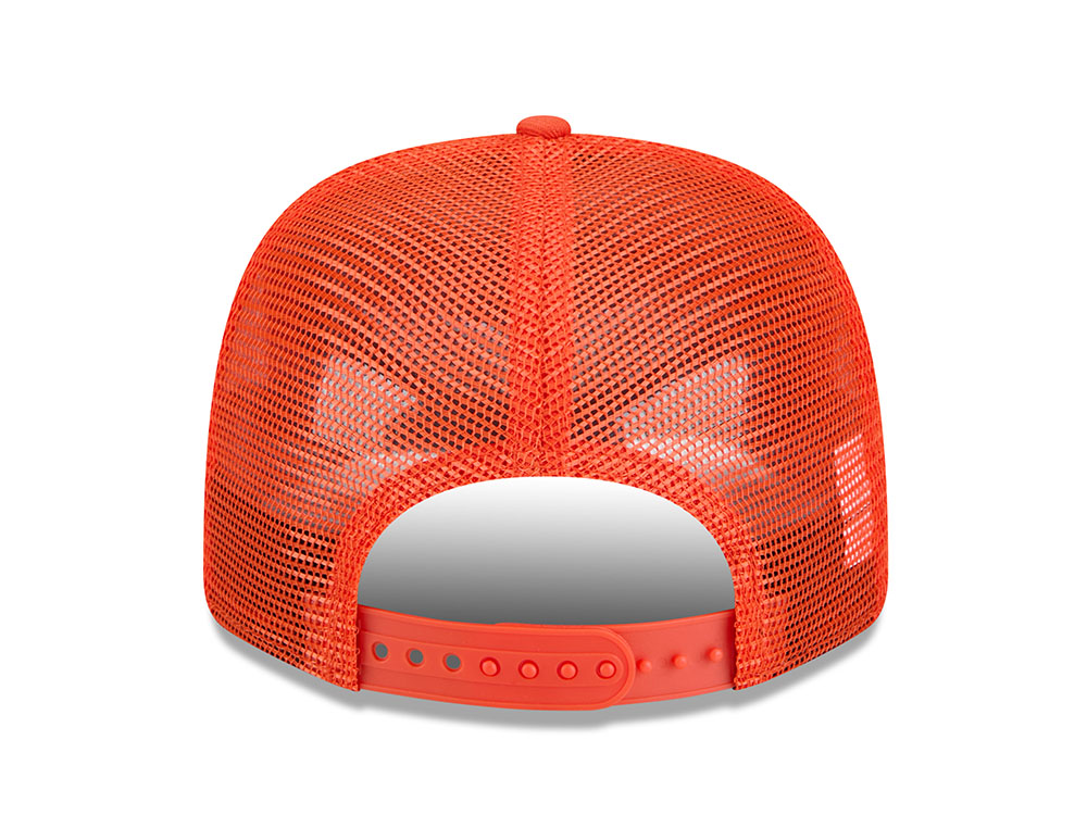 New Era Anaheim Ducks Orange Edition 9Seventy Trucker Snapback Gorra