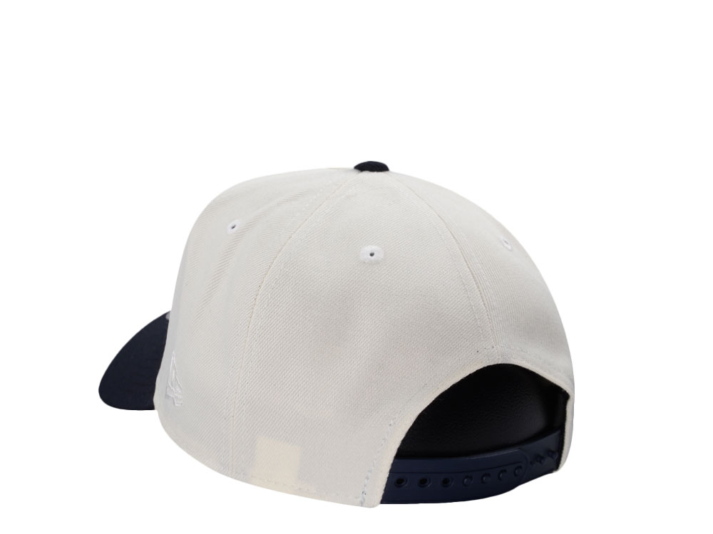 New Era Houston Astros Metallic Script Chrome Two Tone Edition 9Forty A Frame Snapback Gorra
