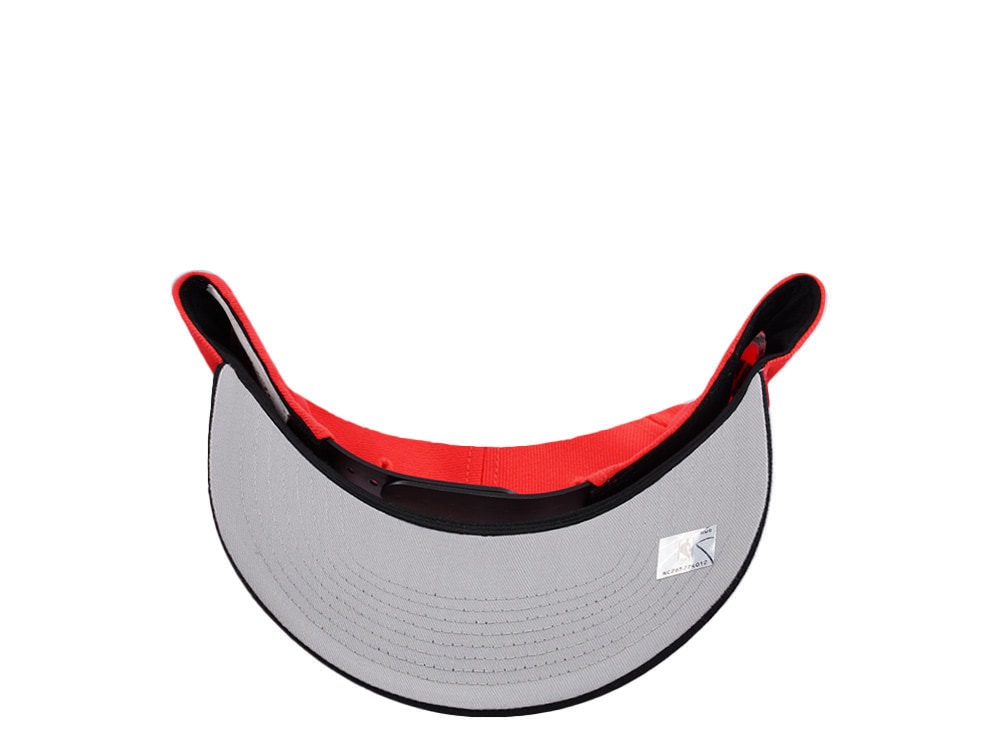 Mitchell & Ness Miami Heat NBA In The City Neon Orange Edition Pro Pinch Fit Snapback Gorra