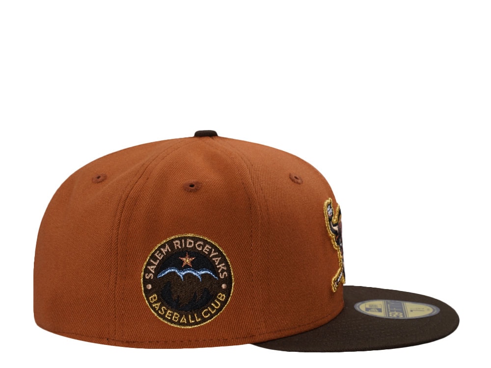 New Era Salem RidgeYaks Earthy Walnut Two Tone Edition 59Fifty Fitted Gorra