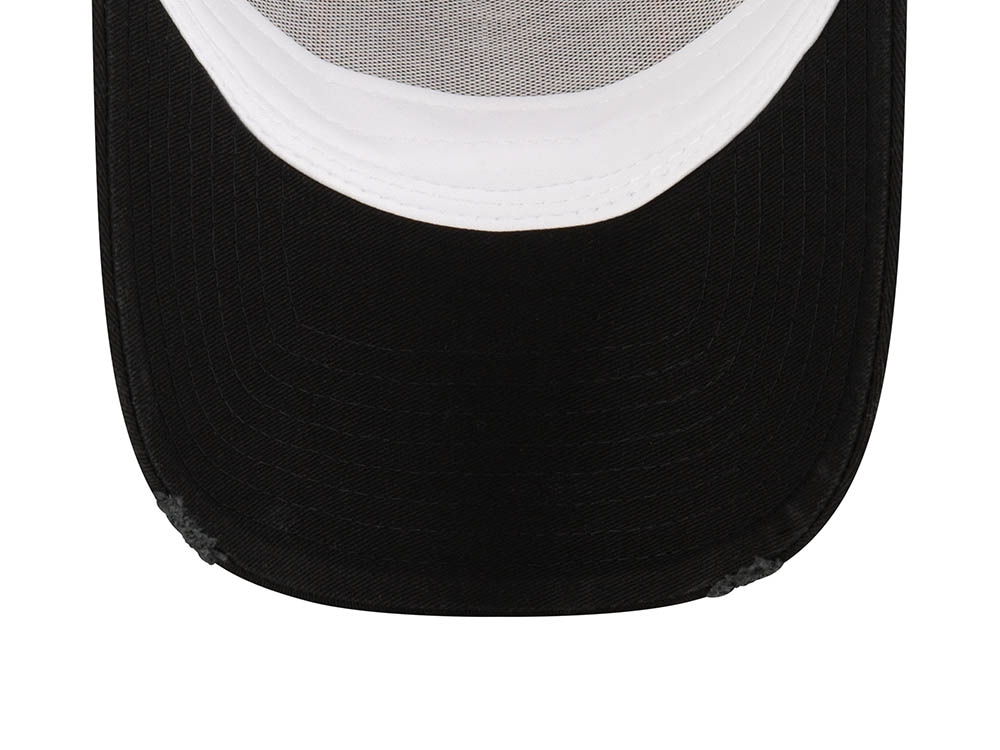 New Era Hot Hoods Racing Black Trucker A Frame Snapback Gorra