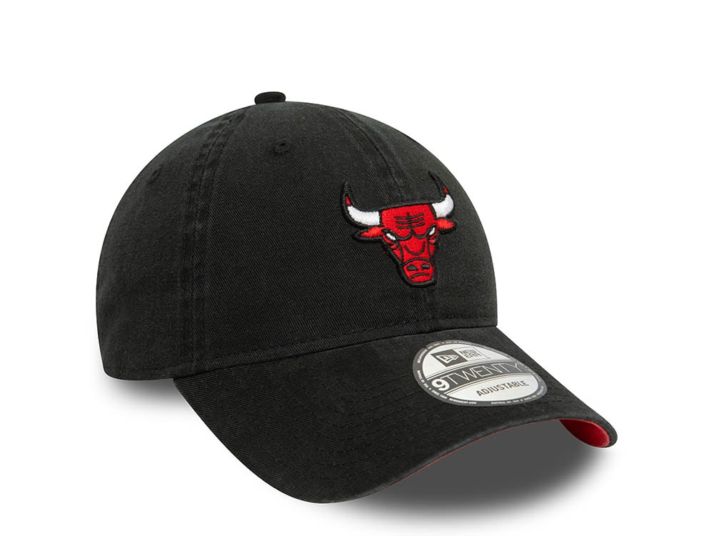 New Era Chicago Bulls Black 9Twenty Strapback Gorra
