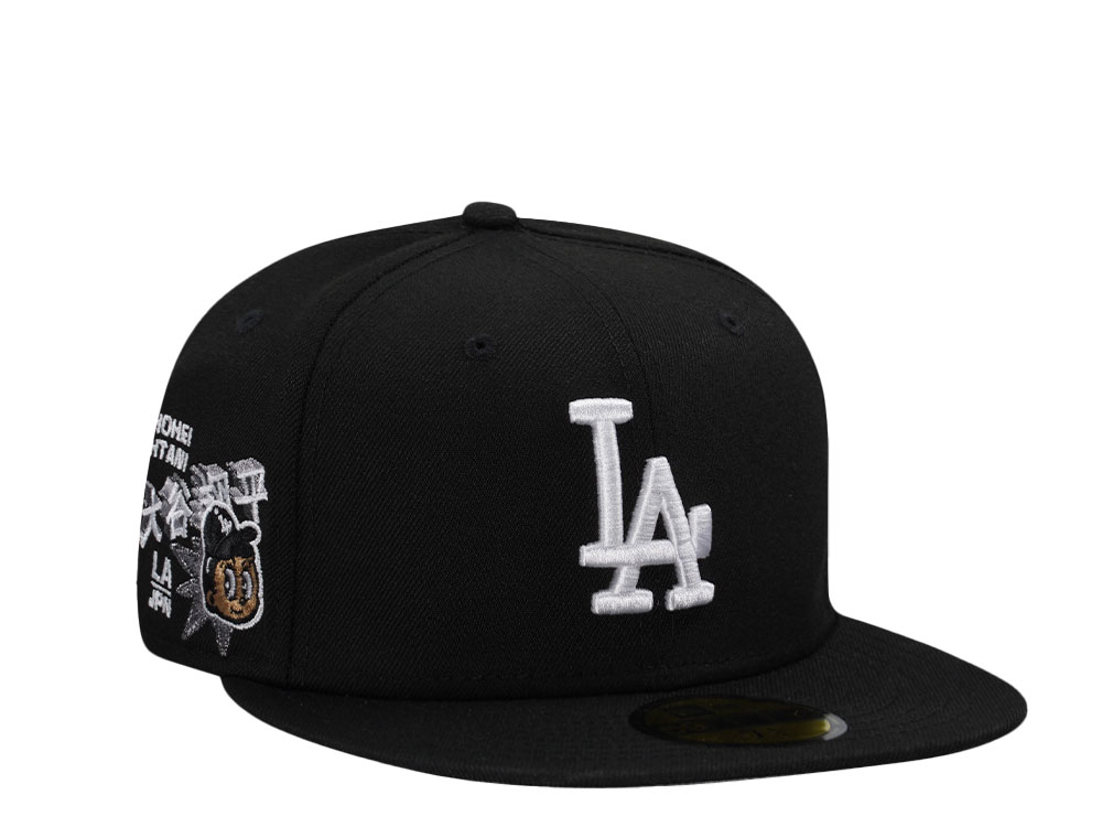 New Era Los Angeles Dodgers Ohtani Black and White Prime Edition 59Fifty Fitted Gorra