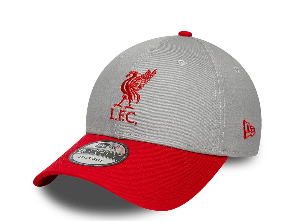 New Era Liverpool Fc Gray Two Tone 9Forty Snapback Gorra