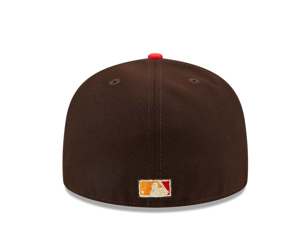 New Era Houston Astros The Elements Brown Two Tone Edition 59Fifty Fitted Gorra
