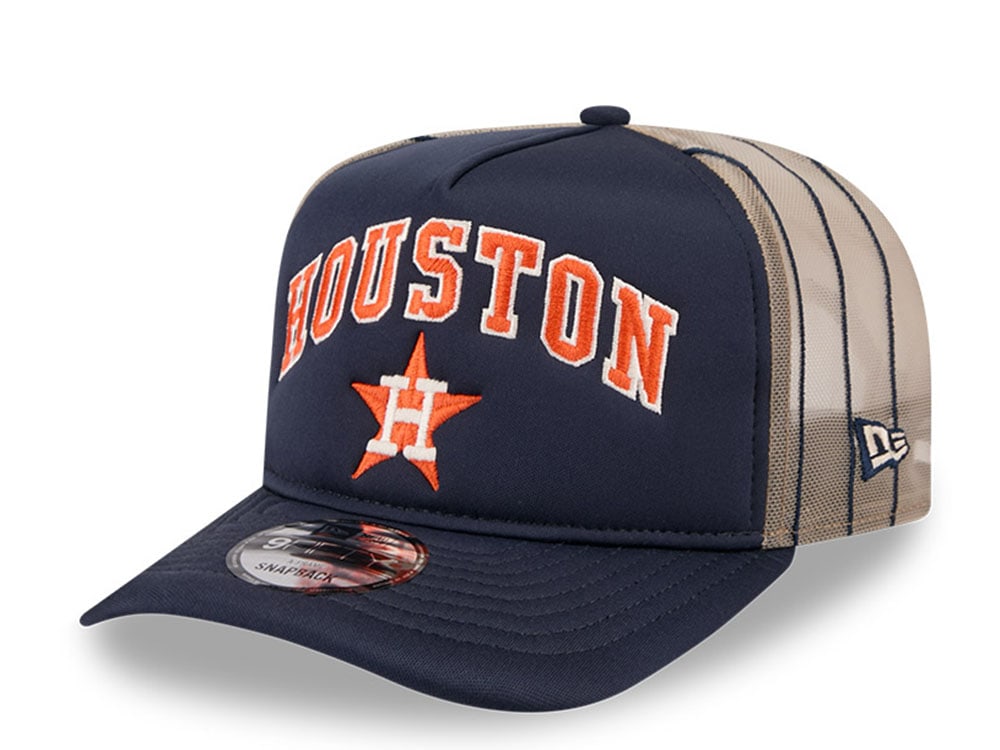 New Era Houston Astros Arched 9Fifty A Frame Trucker Snapback Gorra
