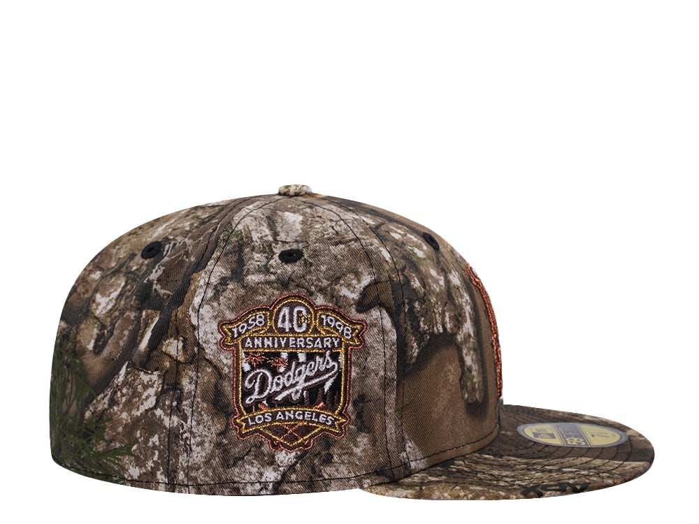 New Era Los Angeles Dodgers 40th Anniversary Realtree APX Prime Edition 59Fifty Fitted Gorra
