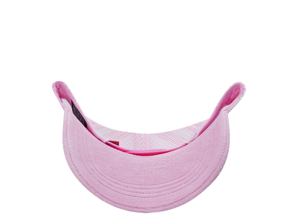 Von Dutch Oval Patch Pink Velour Edition Trucker Snapback Gorra