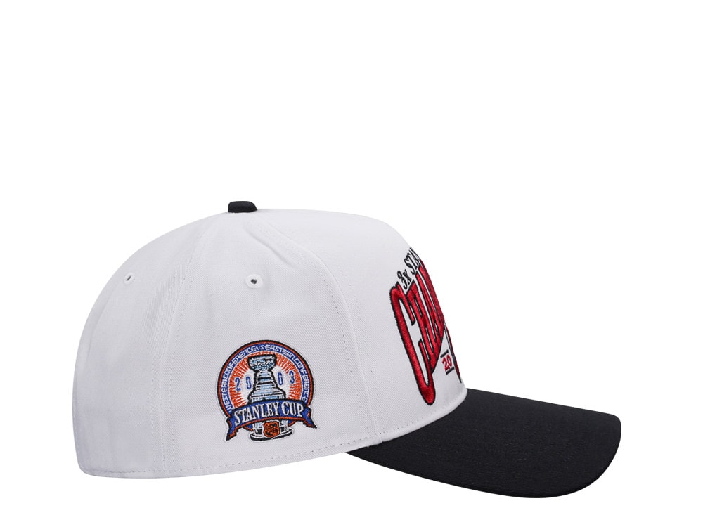 47Brand New Jersey Devils 2003 Stanley Cup White Vintage Hitch Snapback Gorra