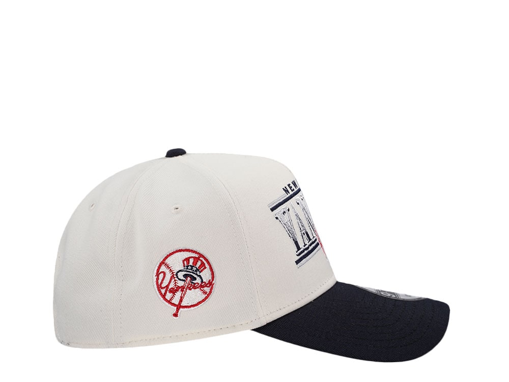 New Era New York Yankees Classic Chrome Two Tone Edition 9Forty A Frame Snapback Gorra