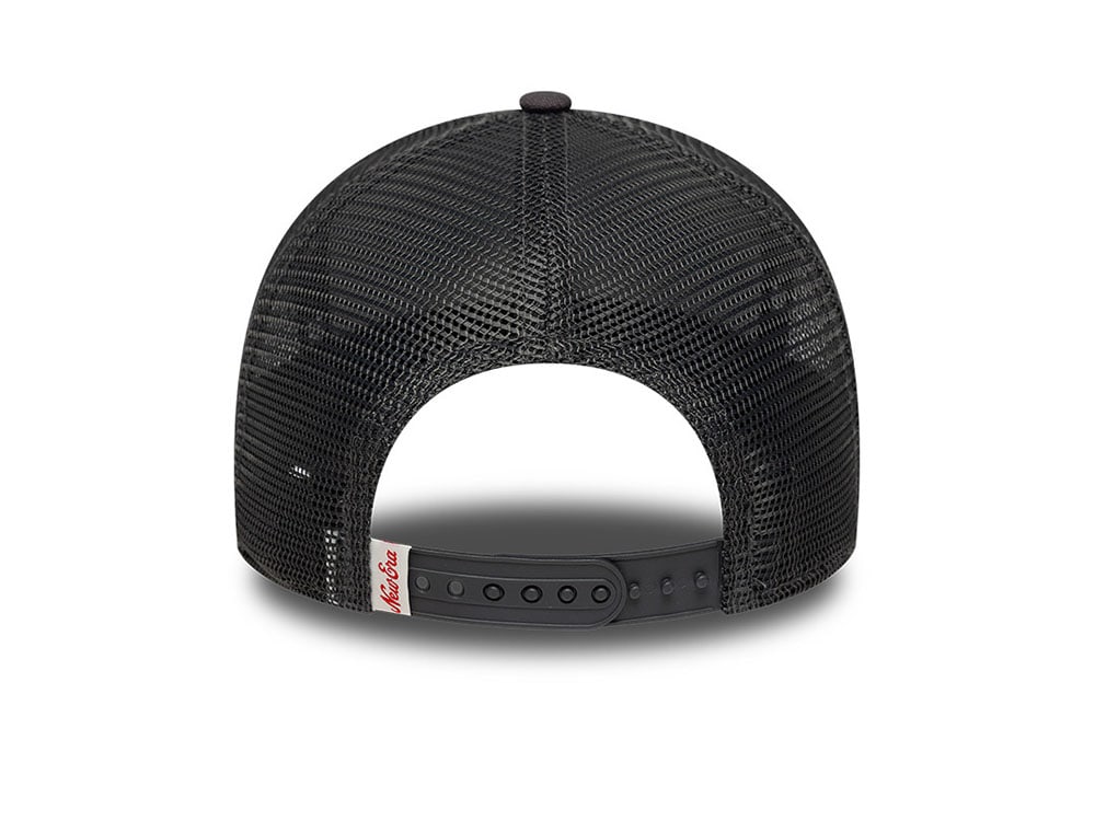 New Era Distressed Charcoal Edition 9Forty A Frame Trucker Snapback Gorra