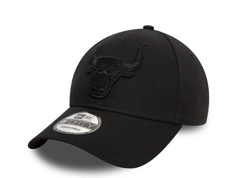 New Era Chicago Bulls NBA Essential Black 9Forty Strapback Gorra