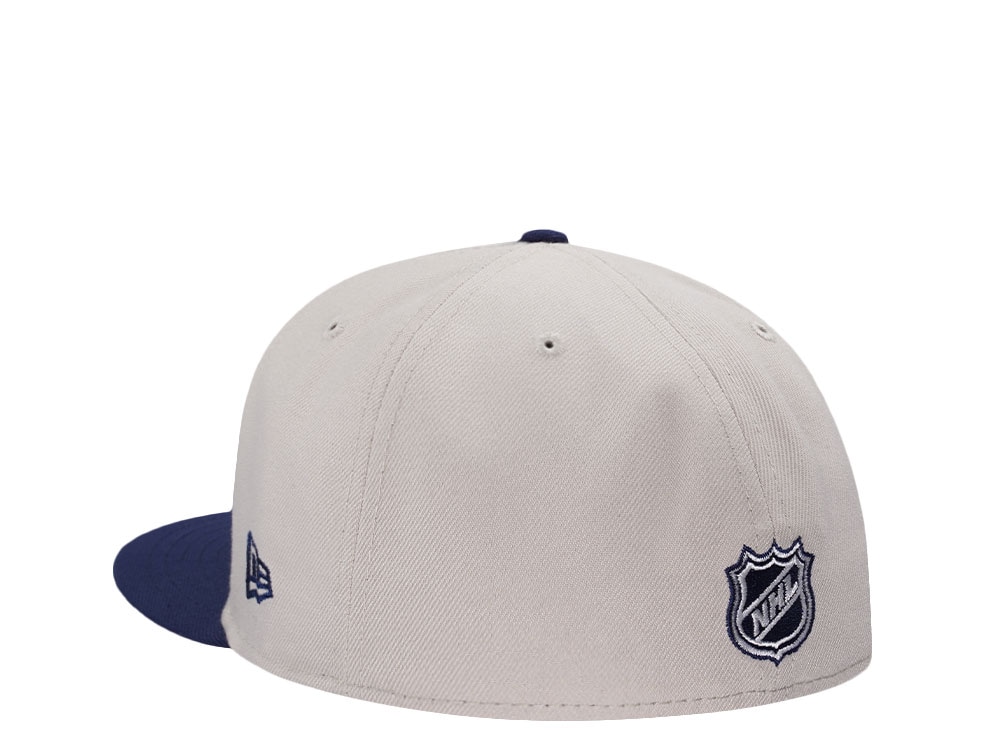 New Era Toronto Maple Leafs 75th Anniversary Stone Two Tone Edition 59Fifty Fitted Gorra