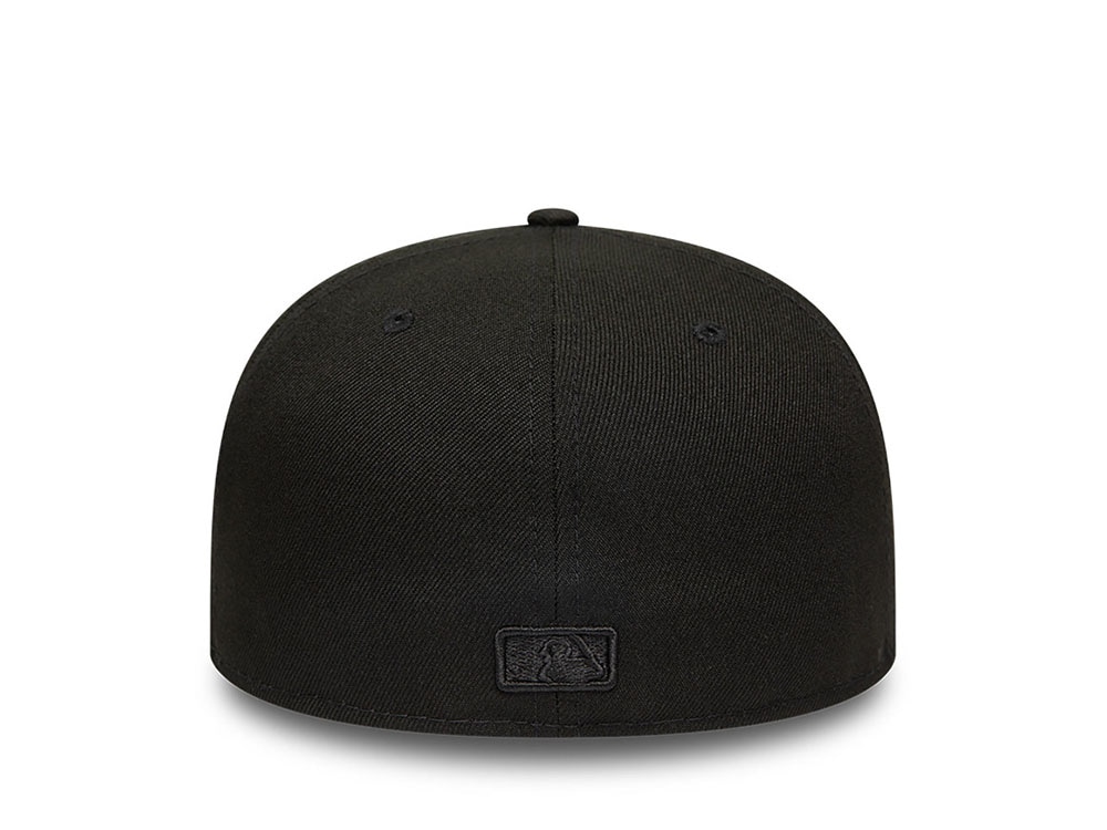 New Era Atlanta Braves Plain Blackout Prime Edition 59Fifty Fitted Gorra