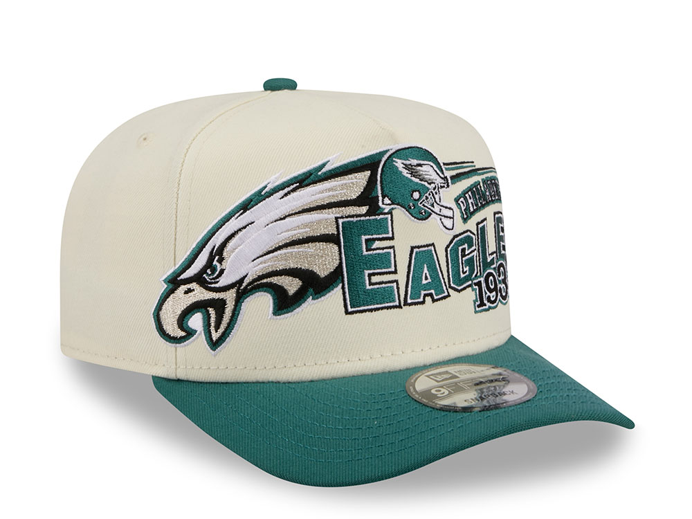 New Era Philadelphia Eagles Classic Logo Two Tone Edition 9Fifty A Frame Snapback Gorra