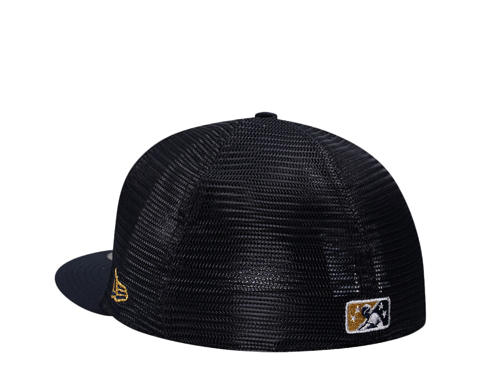 New Era Lake County Captains Navy Gold Trucker Edition 59Fifty Fitted Gorra