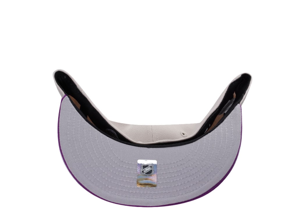 New Era Anaheim Ducks Stadium Series 2014 Stone Grape Two Tone Edition 59Fifty Fitted Gorra